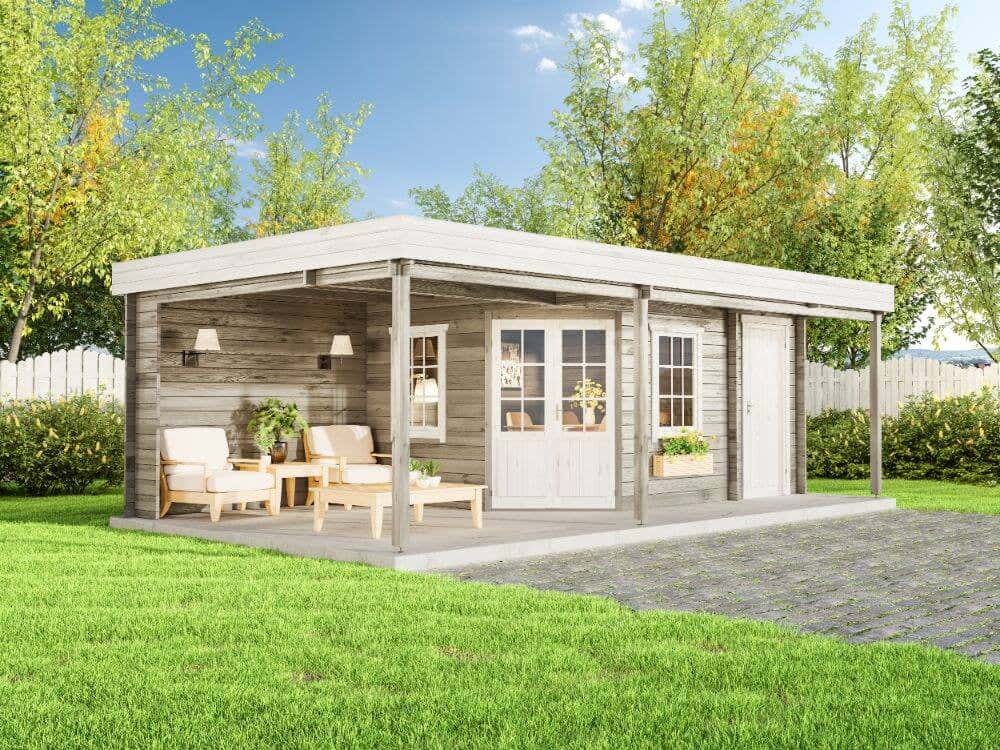 Gartenhaus Johanna - 40 Plus|7x4m