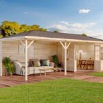 Gartenhaus Modell Mississippi - 40|8x3m