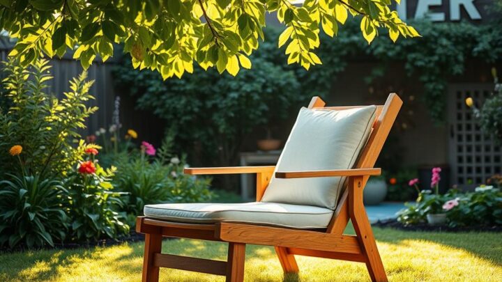 Gartenliege selber bauen – Kreative DIY Anleitung