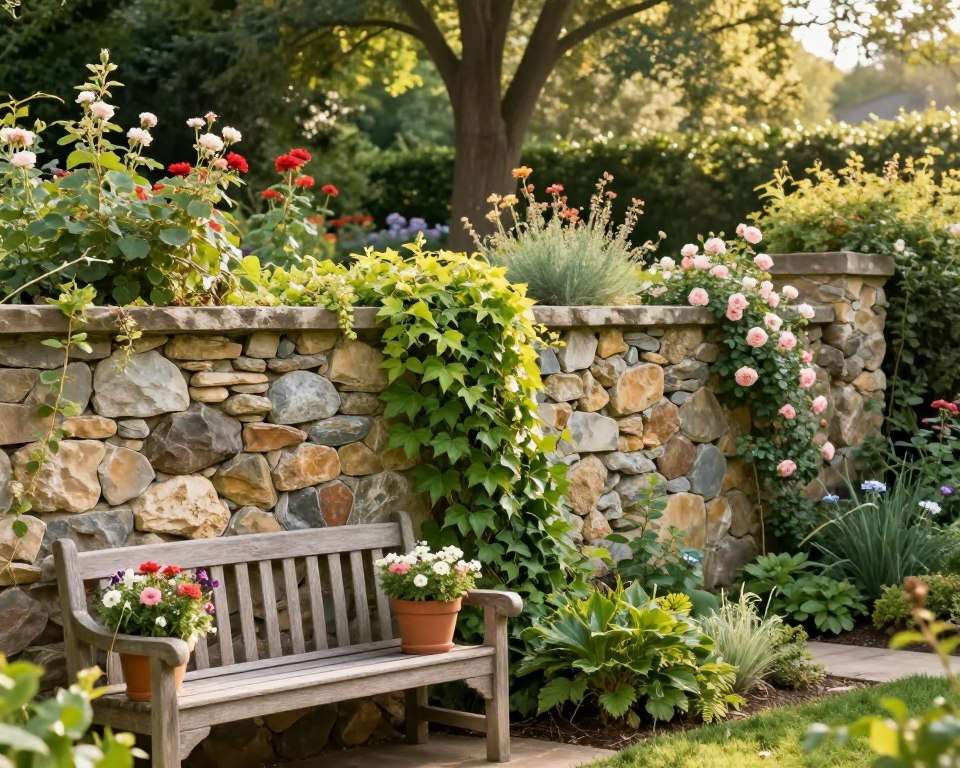 Gartenmauer Gestaltung