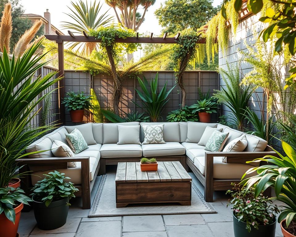 Gartenmöbel Outdoor-Lounge Einrichtung