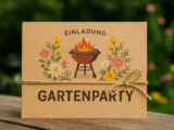 Gartenparty – Einladungskarten als erster Schritt zu einem unvergesslichen Fest