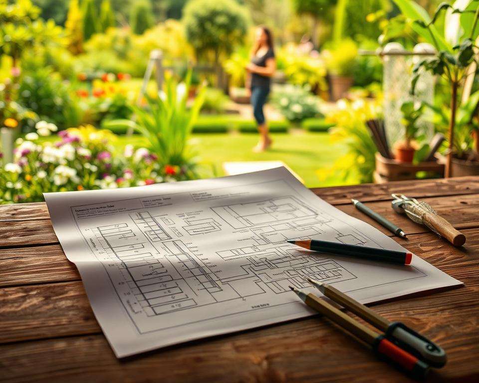 Gartenplanung Schritte