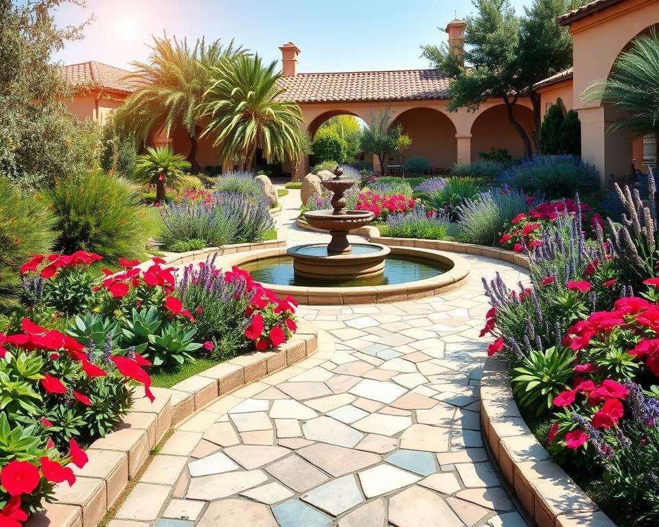 Gartenplanung Wasserspiel