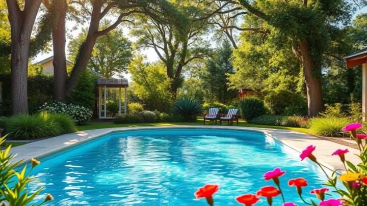 Gartenpool richtig pflegen