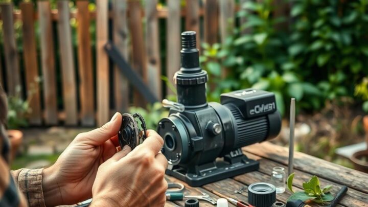 Gartenpumpe reparieren: Schritt-für-Schritt-Anleitung