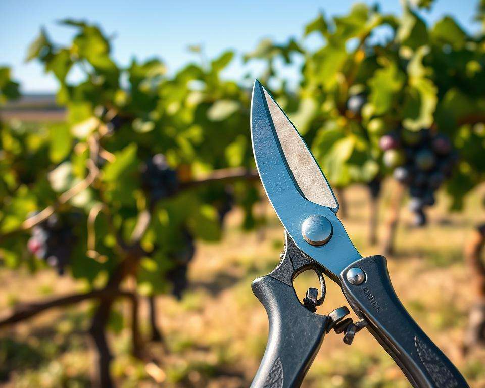 Gartenschere für Rebschnitt