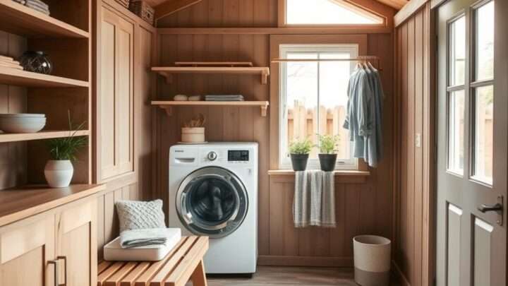 Verwandeln Sie Ihren Gartenschuppen jetzt in einen voll funktionsfähigen Waschraum