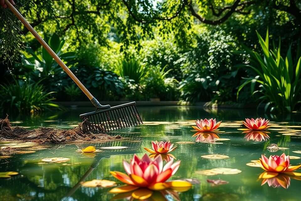 Gartenteich reinigen: Anleitung und Tipps für Ihren Teich