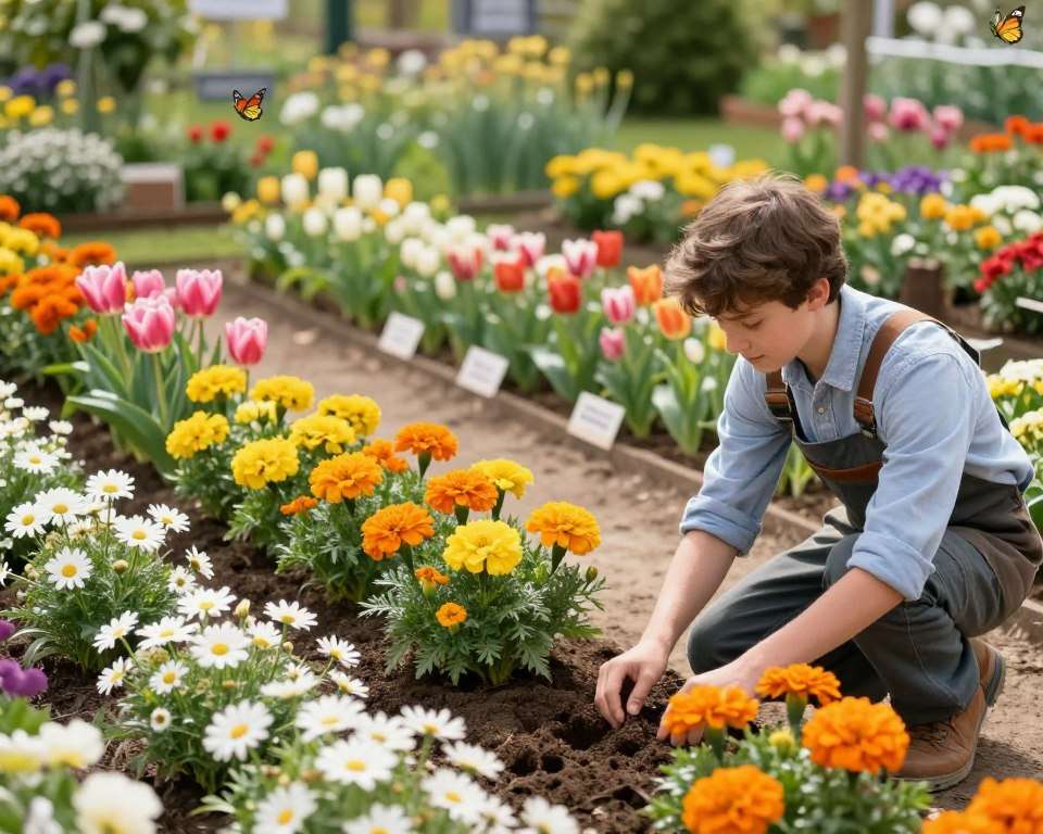 Gartentipps für Einsteiger Blumenbeet