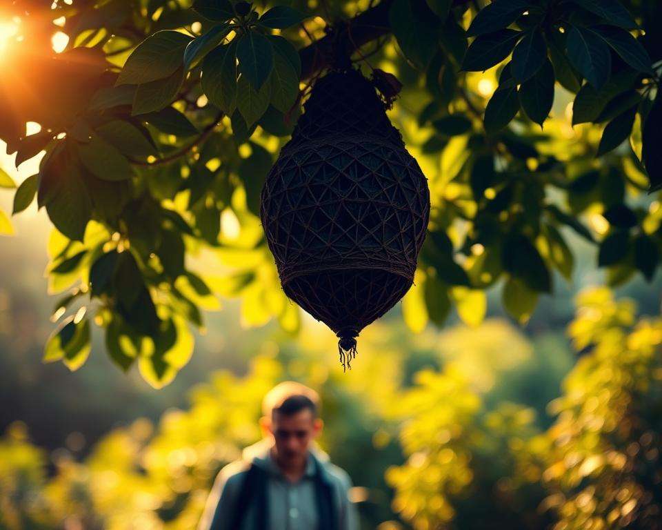 Gefahren durch Wespennest