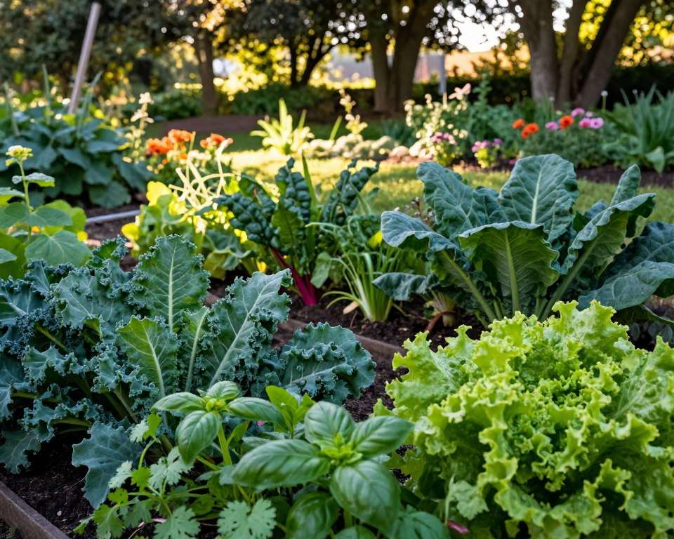 Gemüse für Schatten Anbau