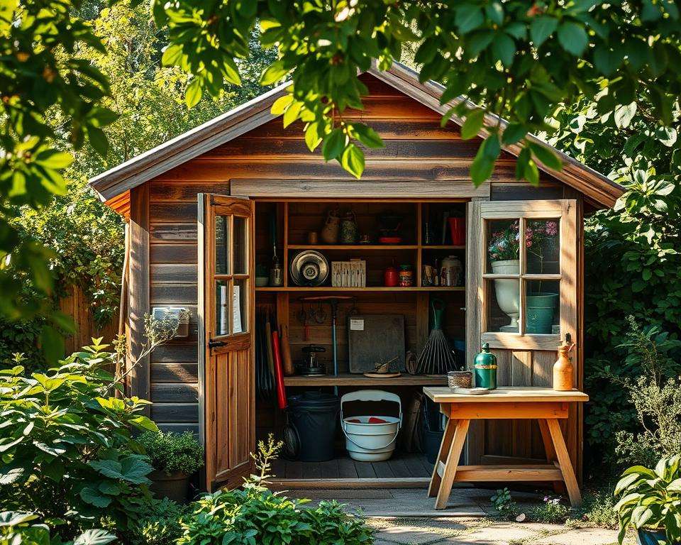 Gerätehaus Nutzungsmöglichkeiten