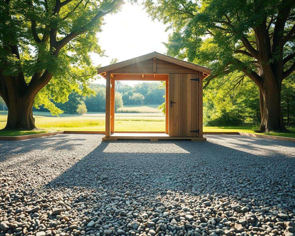 Geräteschuppen Fundament Fragen