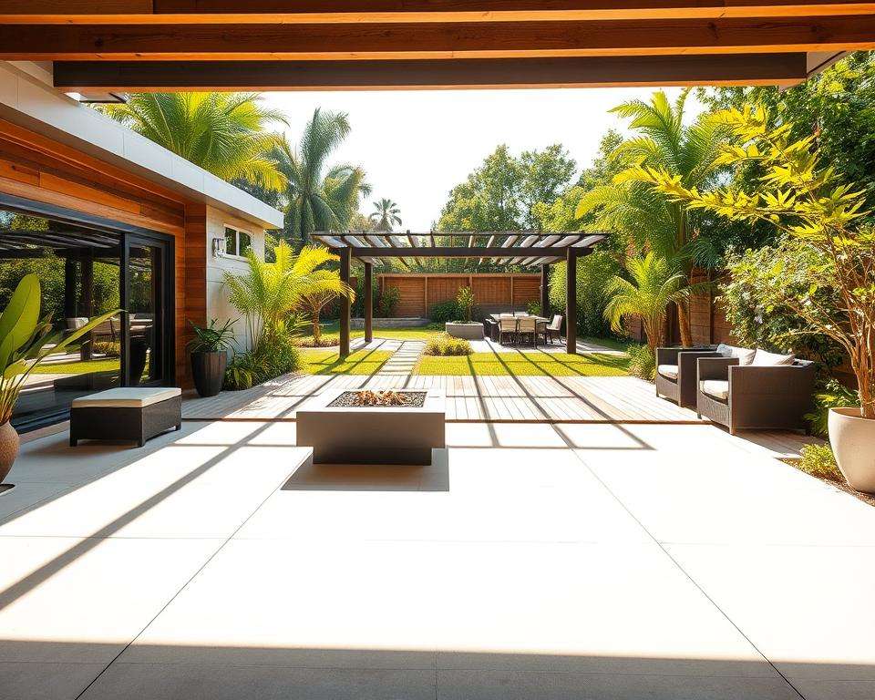 Gestaltungsideen verschiedene Stile Terrassen