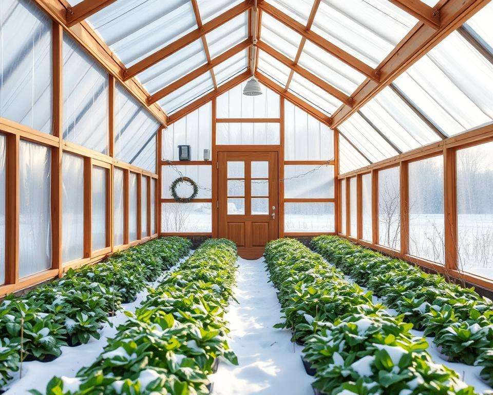 Gewächshaus Isolierung