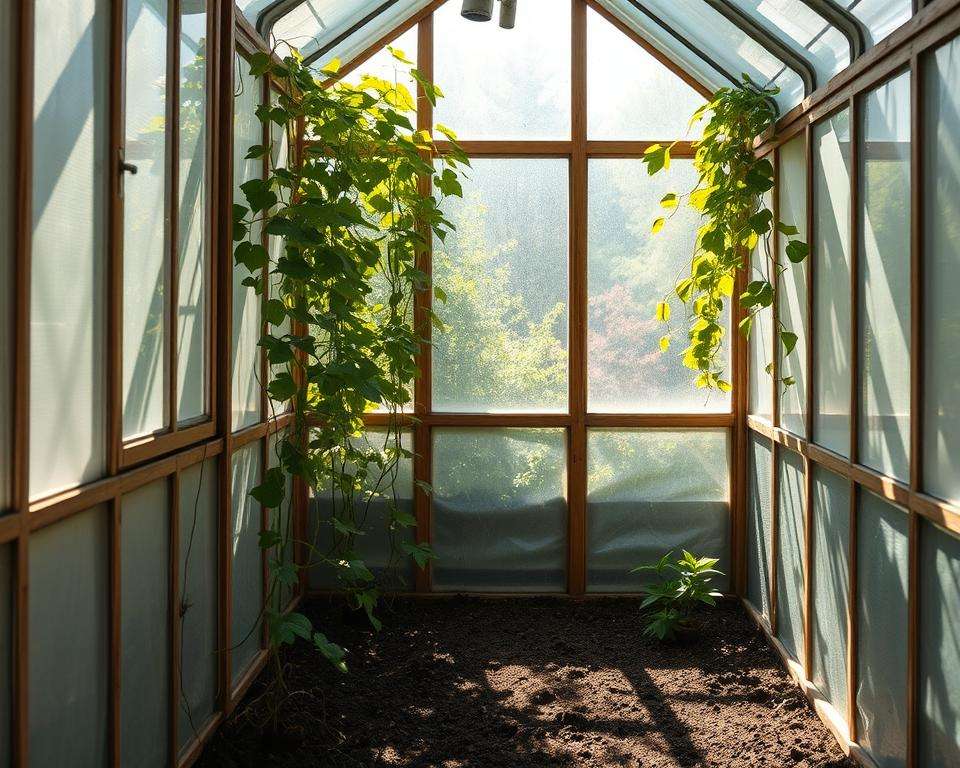 Gewächshaus Isolierung