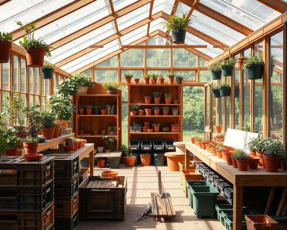 Gewächshaus Lagerung Tipps