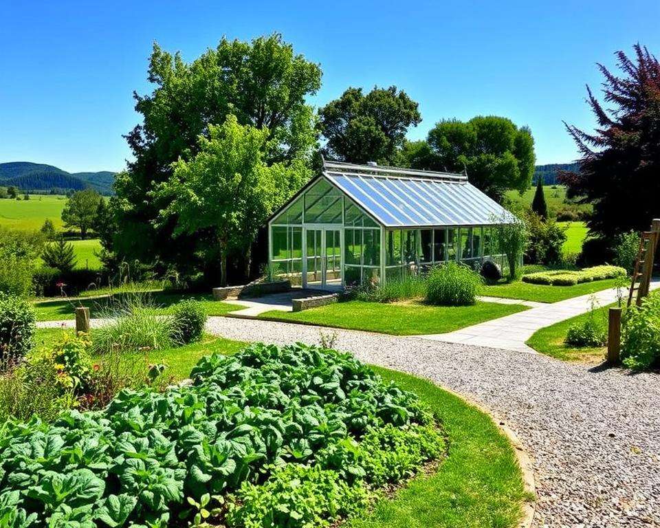 Gewächshaus Standortbeispiele