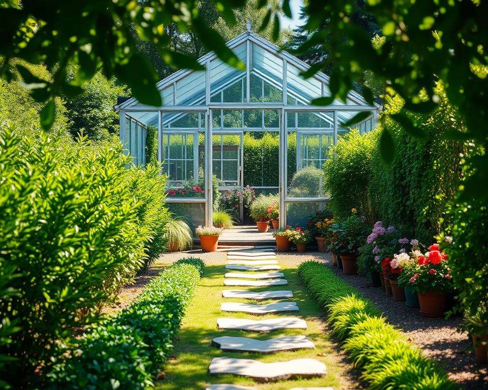 Gewächshaus Standortwahl