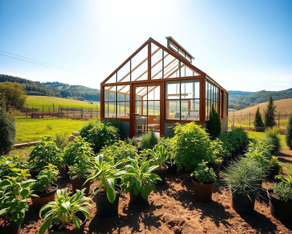 Gewächshaus Standortwahl