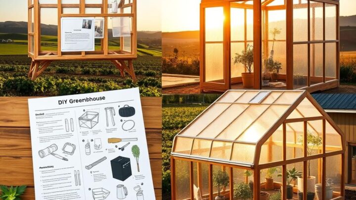 Gewächshaus selber bauen – DIY Anleitung