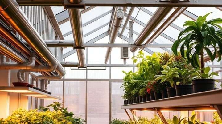 Gewächshausheizung: Wie Sie Ihr Gewächshaus günstiger beheizen können