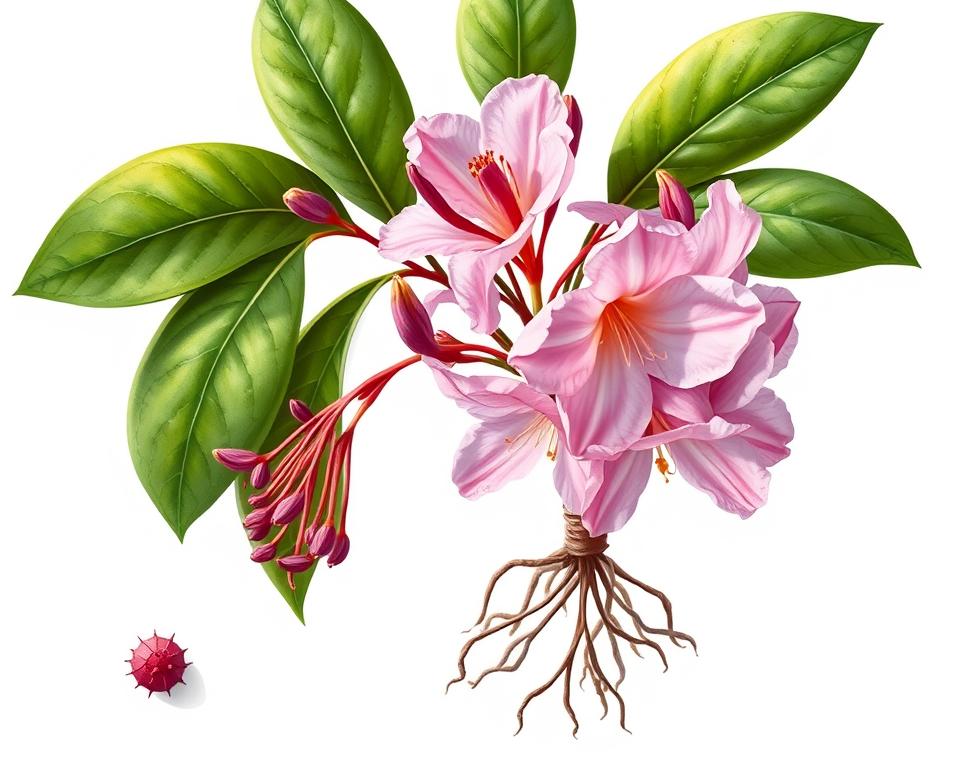 Giftige Pflanzenteile des Rhododendrons