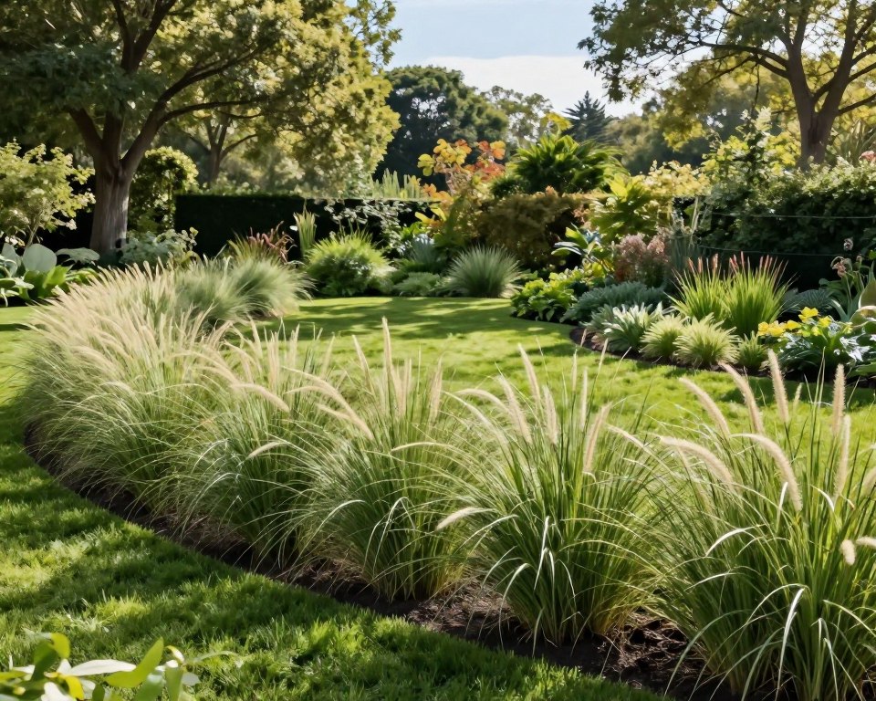 Gräser Sichtschutz Planung