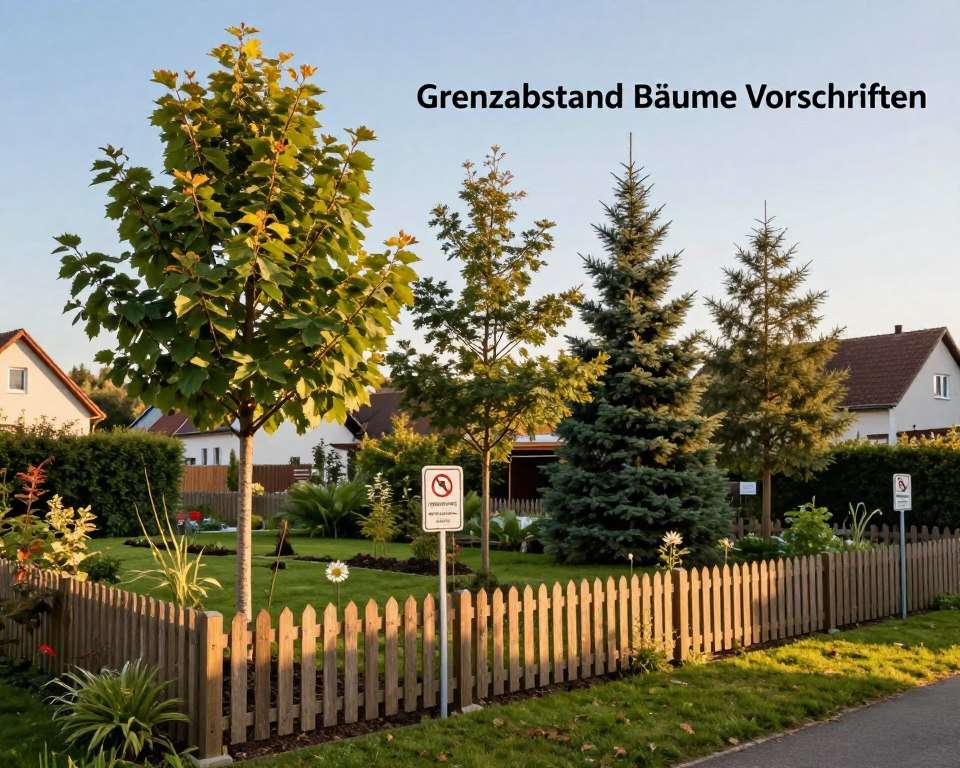 Grenzabstand Bäume Vorschriften
