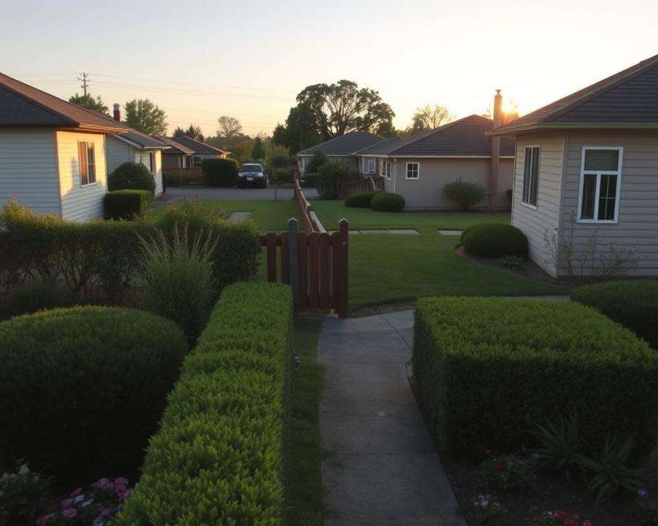 Grenzbebauung und Wegerecht