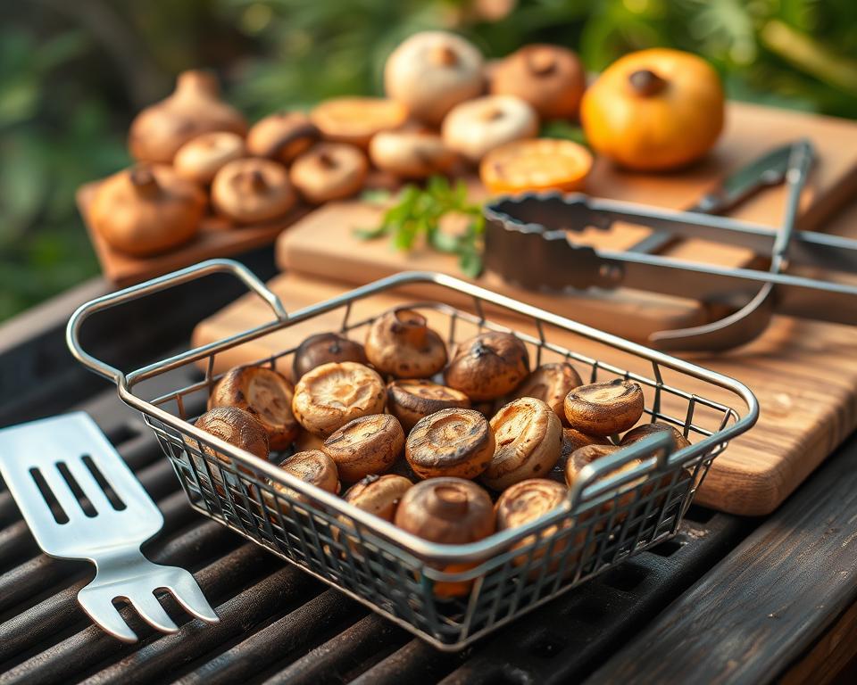 Grillzubehör für Pilze