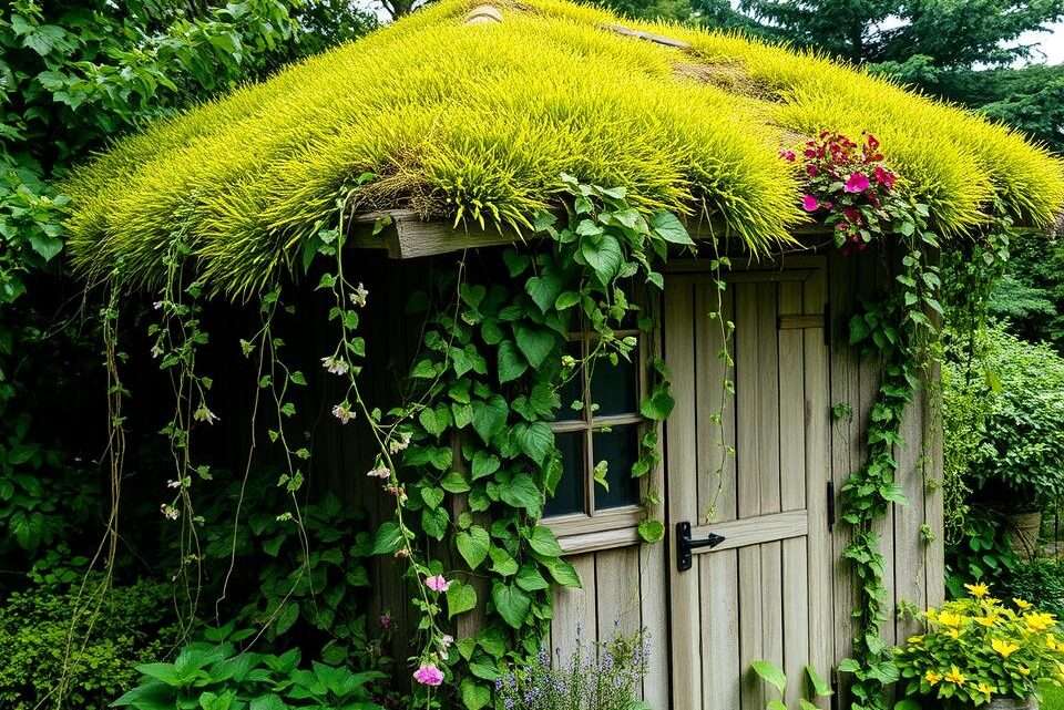 Wie man ein Gründach auf einem Gartenschuppen baut – Schritt-für-Schritt-Anleitung