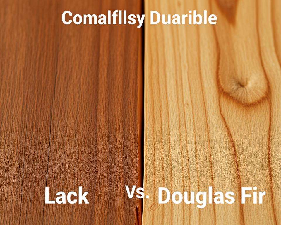 Haltbarkeit Vergleich Lärchenholz Douglasienholz