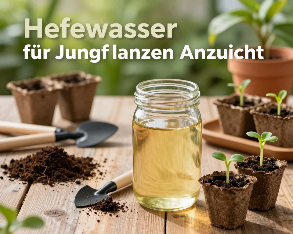 Hefewasser für Jungpflanzen Anzucht Hefewasser für Jungpflanzen Anzucht
