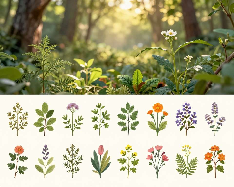 Heilpflanzen Liste und Übersicht