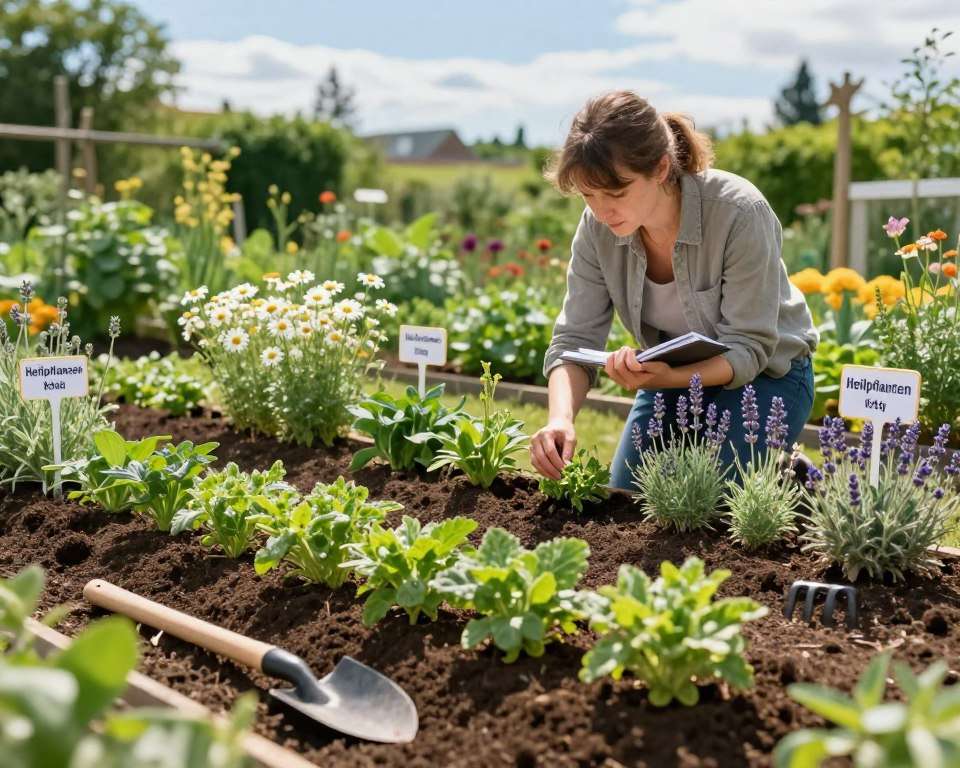 Heilpflanzen Standort Planung