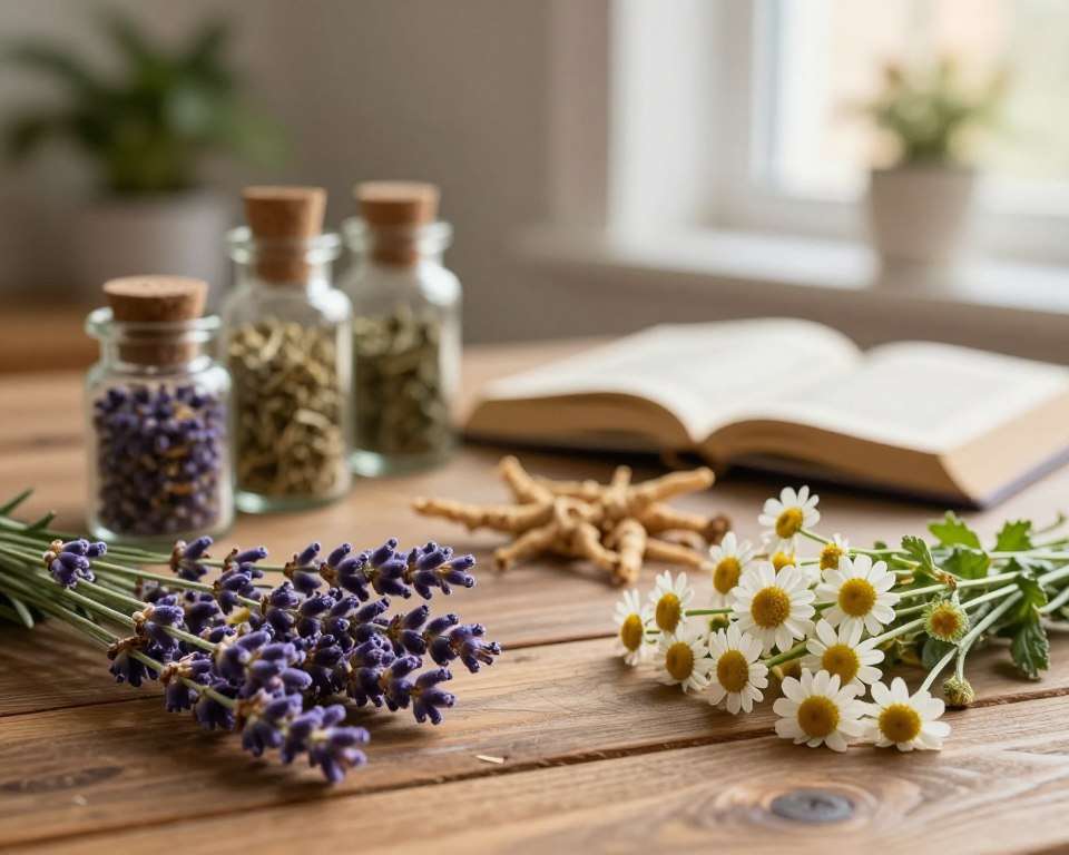 Heilpflanzen für Entspannung und Schlaf