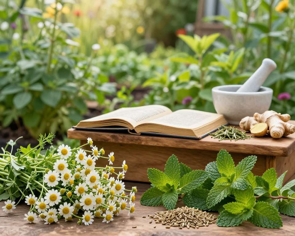 Heilpflanzen für Verdauung