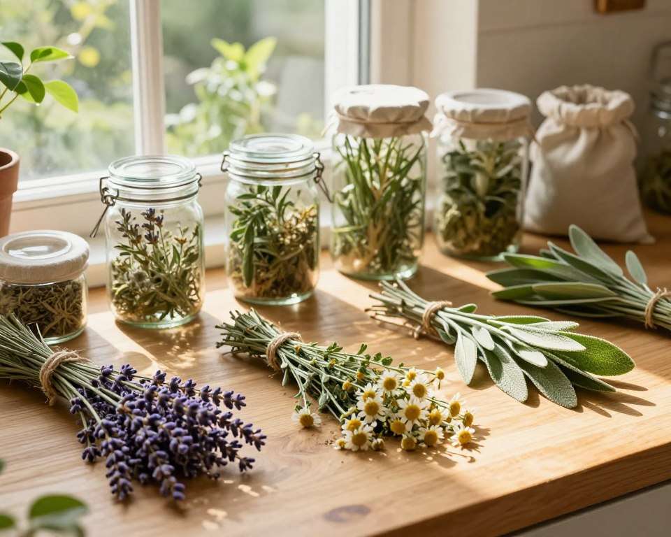 Heilpflanzen trocknen und konservieren
