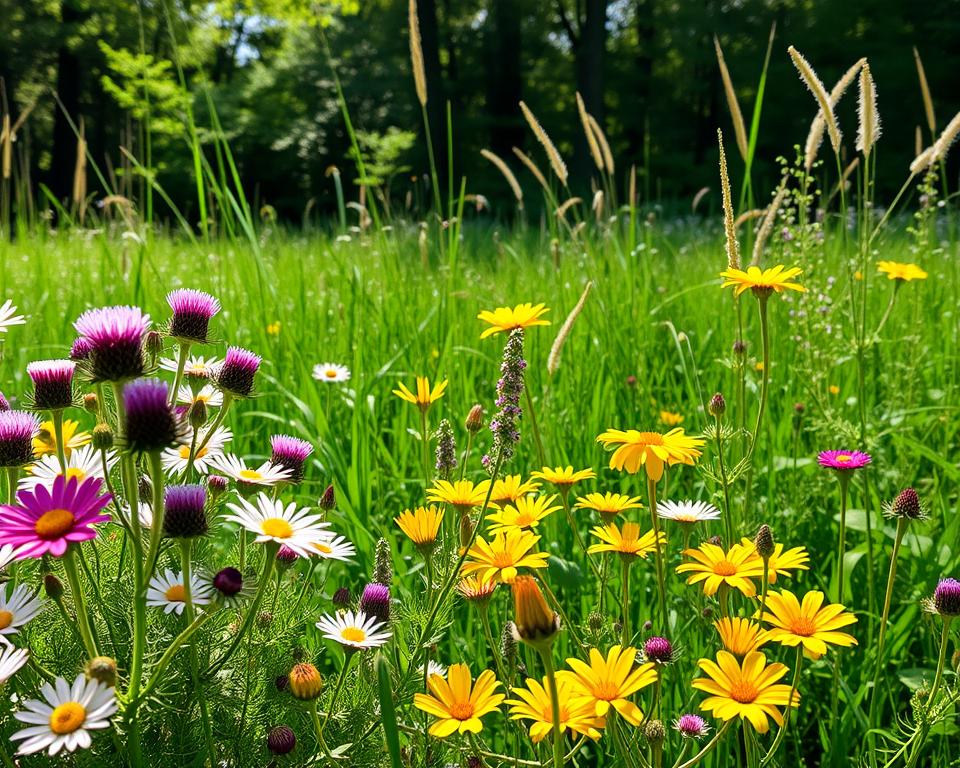 Heimische Wildblumen im Naturgarten