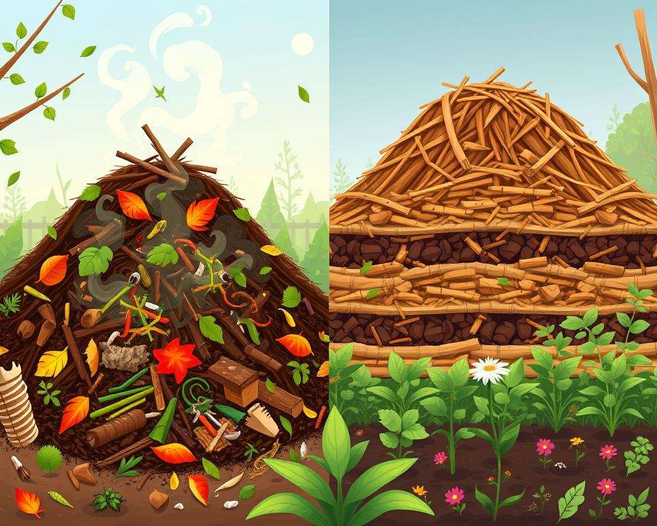 Heißkompostierung und Kaltkompostierung Vergleich