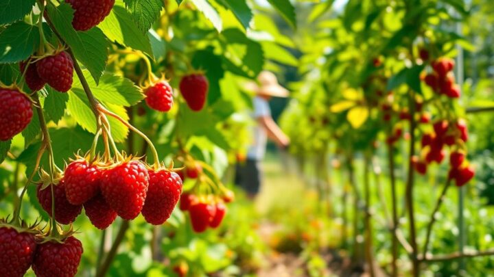 Himbeeren düngen: So gedeihen die Früchte optimal
