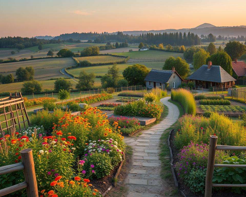 Historische Entwicklung Bauerngarten Historische Entwicklung Bauerngarten