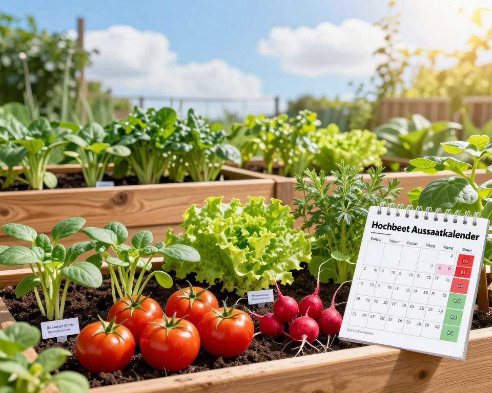 Hochbeet Aussaatkalender