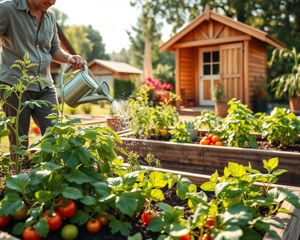 Hochbeet Bewässerung Tipps