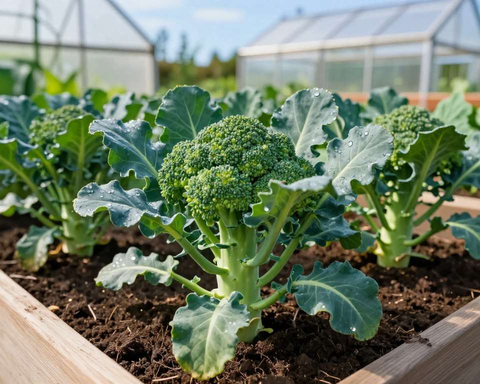 Hochbeet Brokkoli Anbau