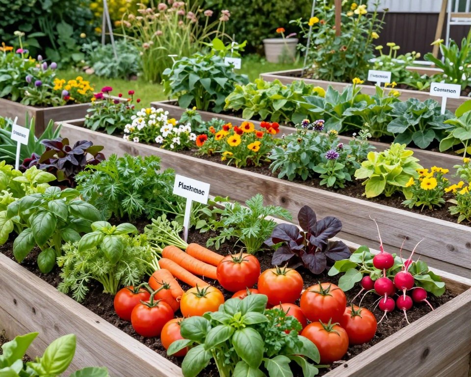 Hochbeet Fruchtfolge und Mischkultur