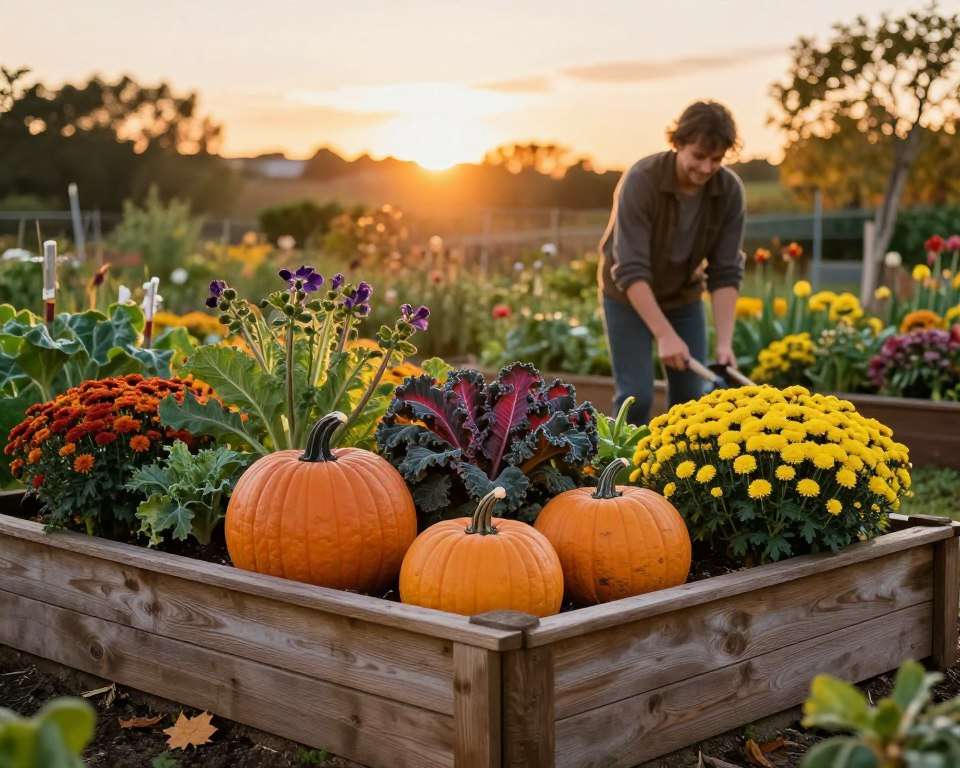 Hochbeet Herbstanbau
