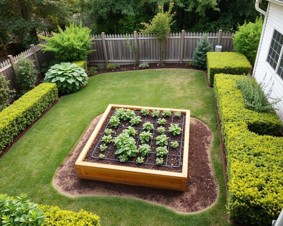 Hochbeet Standort Planung